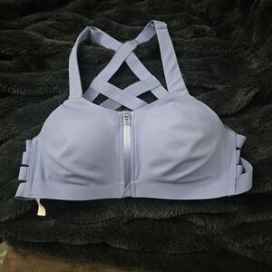 Victoria's Secret Periwinkle Blue Sports Bra with Strappy Back 38B